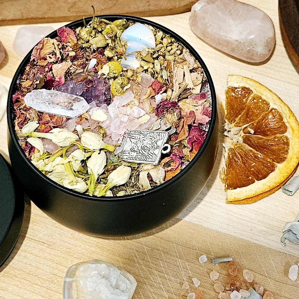 💗 LOVE MANIFESTATION CANDLE POSITIVE VIBES, ATTRACTION, SELF LOVE SPELL CANDLE